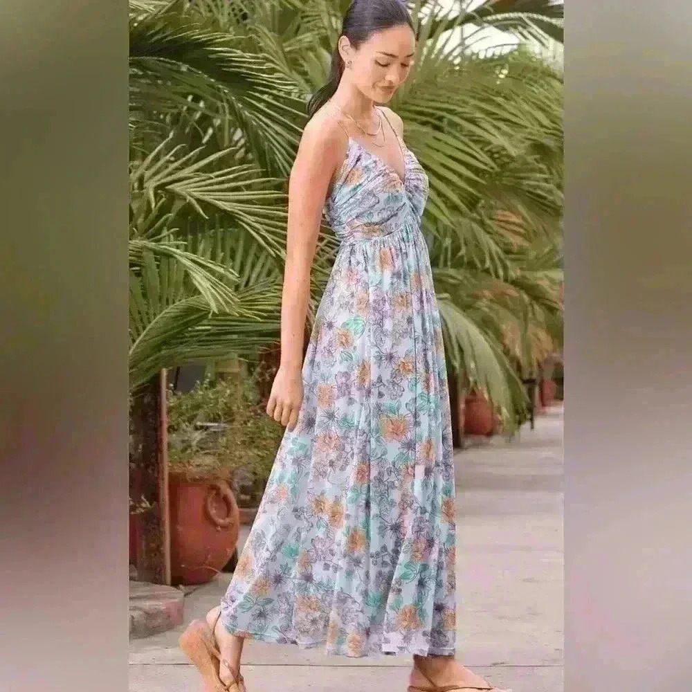 Bohemian, hippie Mystree floral maxi dress size M New sun/ wedding guest dress